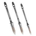 BlingKingdom 3pcs Paint Brushes for Trim, Painting Edger, 0.35/0.47/0.6 in