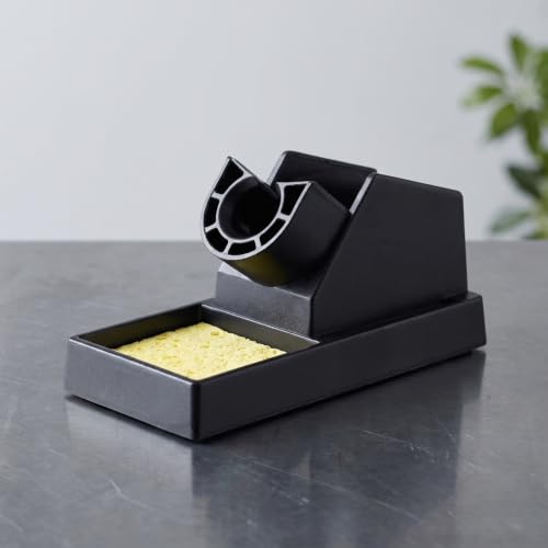 VILLCASE Soldering Stand with Sponge, Aluminum Holder for Wood Burning Pen