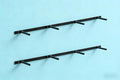 Hidden Shelf Brackets ， Floating Shelf Bracket ( Additional Brackets -NO Kits) 53 Inch -2 Pcs - size: 53 Inch - 2 Pcs Additional Brackets - No Kits