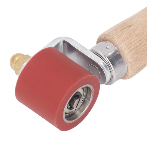 Silicone Seam Roller, 28mm Wallpaper Roller Tool, Smoothing Seam Roller with High Temperature Resistant, for Roofing, PVC, TPO, EPDM