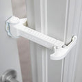 Portable Door Lock for Pets & Childproofing. No Adhesives, No Door Damage. Adjustable Cat Door Latch for Baby Proofing. Let Cats in, Keep Kids & Dogs Out. Baby Door Lock & Cat Door Holder