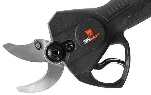 WEN 20V Max Brushless Cordless 1-3/16-Inch Pruning Shears with 2.0Ah Battery and Charger (20731) - style: Cordless Pruning Shear (w/ Battery & Charger)