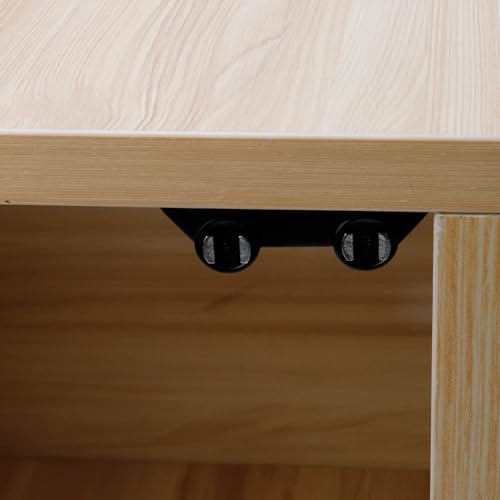 Antrader Pivot Hinge+Double Head Magnetic Catch+Clamp for 5-6mm Glass Door