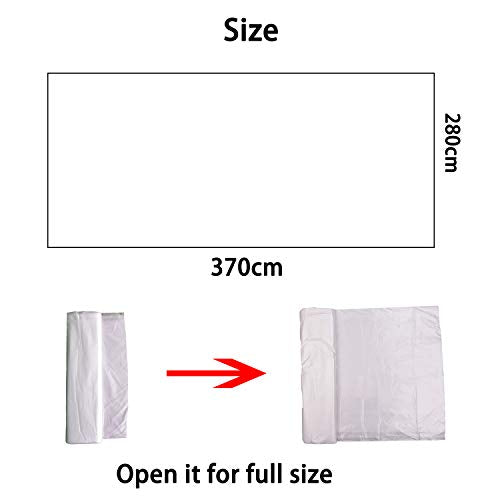 10 Piece Painter Plastic Drop Cloths Sheet,Waterproof Anti-dust Cover,9x12 Feet Disposable Tarp for Painting for Couch/Furniture Cover - size: 10 Sheets