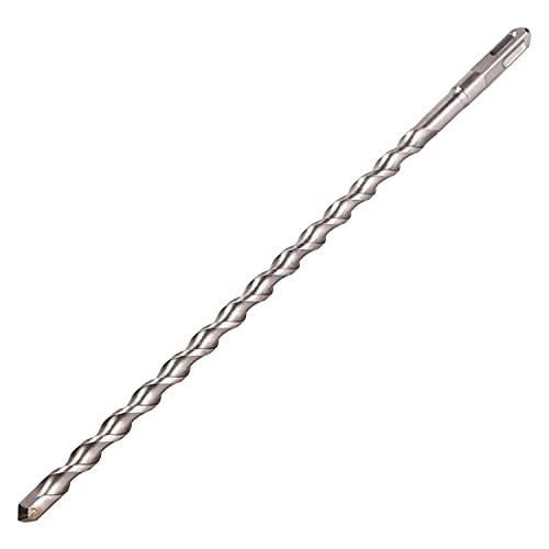 Utoolmart Masonry Drill Bit 12mm x 350mm Carbide Tipped Rotary Hammer Bit Square Shank for Impact Drill 1Pcs - size: Square handle 12*350