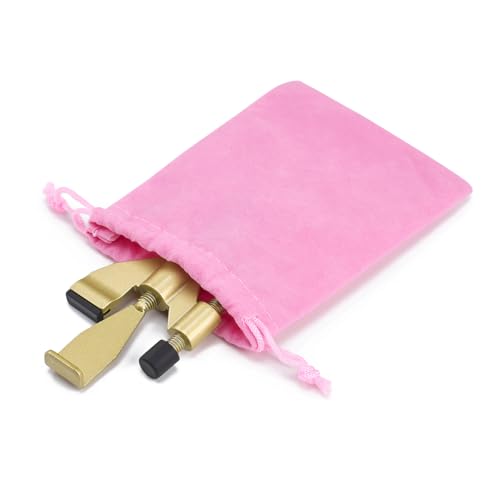 Gold Adjustable Heavy Duty Portable Door Lock,No Drill - color: Gold