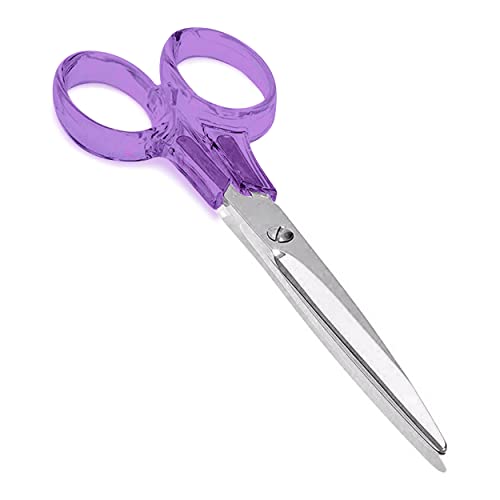 OfficeGoods 3-Piece Acrylic Desk Set, Purple with Silver Metal - color: Purple