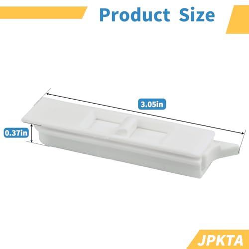 24 Pcs Window Tilt Latch Pairs Spring Loaded Sliding Window Latch Lock Snap-in White Vinyl Plastic Construction for Home Window Accessories Parts - size: 24 Pcs