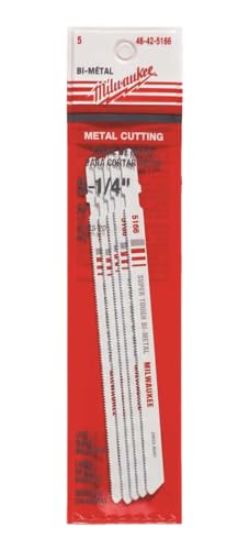 Milwaukee Electric - 5-1/4 24 TPI BI-METAL JIG SAW BLADE 5 PK