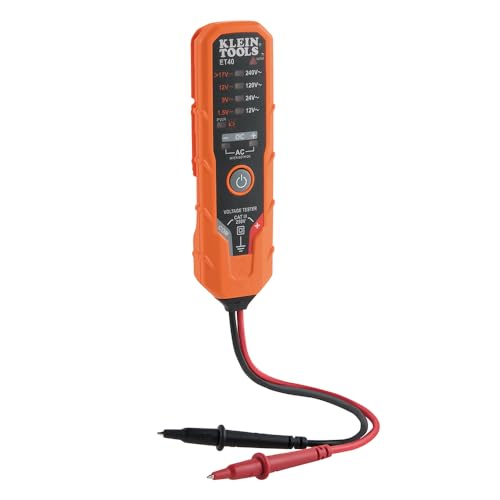 Klein Tools 80077 Voltage Test Kit, Electronic AC/DC Tester, GFCI Outlet Tester and Non-Contact Test Pen, 3-Piece - size: 3-Piece Tester Kit