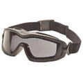 Pyramex Safety Products GB6420SDT V2G Plus Safety Glasses, Gray Anti-Fog Dual Lens - color: Black Frame, Dual Gray H2x Anti-fog