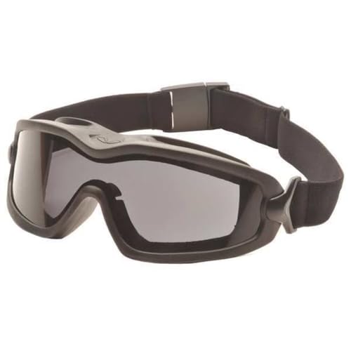 Pyramex Safety Products GB6420SDT V2G Plus Safety Glasses, Gray Anti-Fog Dual Lens - color: Black Frame, Dual Gray H2x Anti-fog