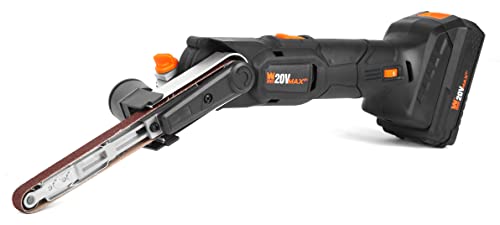 WEN Cordless Detail File Sander, Variable Speed with 20V Max 2.0 Ah Lithium-Ion Battery and Charger (20437) - style: Cordless + 1600 FPM
