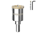 MOLLOM 1-7/32" (31mm) Diamond Hole Saw with 2 Pilot Drill Bit - size: 31mm | 1-7/32", style: Single Pack
