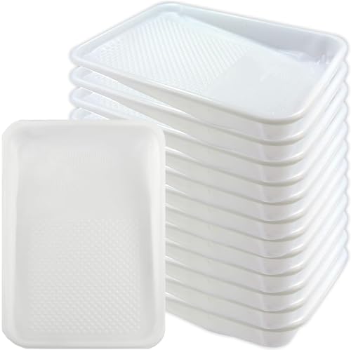 Great Andrew Paint Tray Liners 9 Inch, 13 Pack Disposable Paint Roller Tray Liners, Paint Pan Textured Liners for House Painting Projects, Home or Commercial Use - size: 13 Pack Liners, 9 In