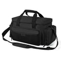 VJI 18" Heavy Duty Tool Bag with Adjustable Shoulder Strap, Black - color: Black