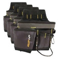 AWP Tool Pouch, Electrician Tool Pouch, Premium, Professional Multi-Pocket Organizer - size: 4 Pack, style: Mini Carpenter Tool Pouch
