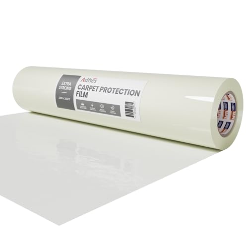 ADHES Carpet Protection Film 24” x 200’ – Self Adhesive - style: Carpet Protection Film