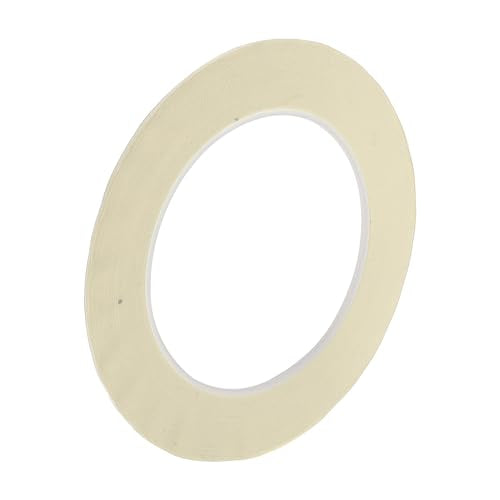 Painters Tape Easy Removal Fine Width 1.5mm Tape 0.06 Inches x 52.5 Yards White - color: White, size: 0.06 Inches x 52.5 Yards