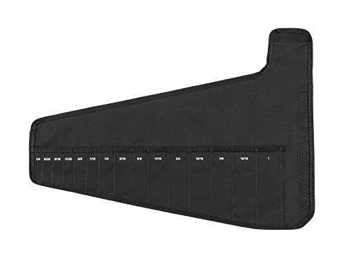 TEKTON 15-Tool Combination Wrench Roll | OTP21103 - size: 15-Tool (1/4-1 in.)