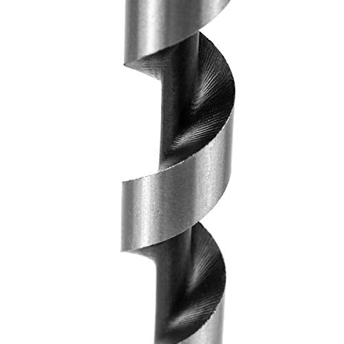 QWORK Auger Drill Bit for Wood, 5/8 Inch Diameter x 12 Inch Length, 3/8-Inch Hex Shank, Long Drill Bits - size: 5/8 x 12 inch