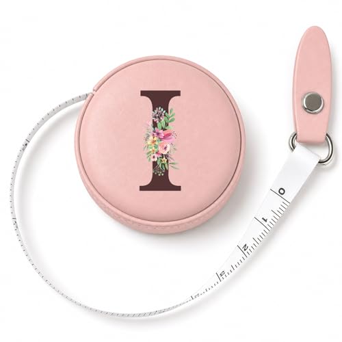 Maicican Retractable Tape Measure, Pink Leather Sewing Measuring Tape, I - color: Tape Measure-Pink I