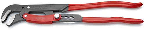 KNIPEX Tools 83 61 020, Rapid Adjust Swedish Pipe Wrench, 22 - size: 22-Inch