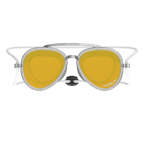 Speedo Kids' Swim Goggles Sunny G Ages 3-8 - color: Mariner Silver/Bronze/Gold