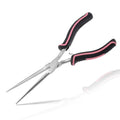 7" Extra Long Needle Nose Pliers for Jewelry Making, Serrated Jaws - style: Extra Long Needle Nose Pliers Serrated Jaws