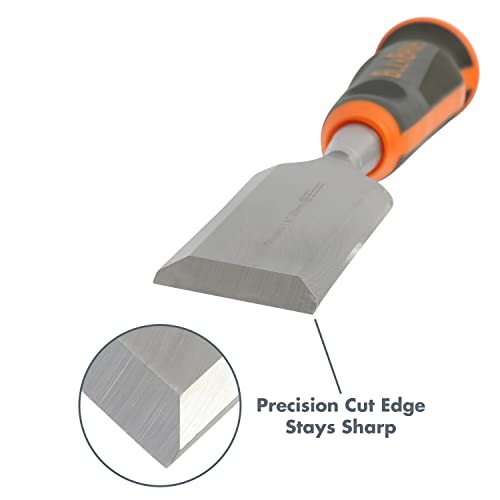 Buck Knives 1-1/2" COMFORT GRIP CHISEL - style: 1-1/2 Inch