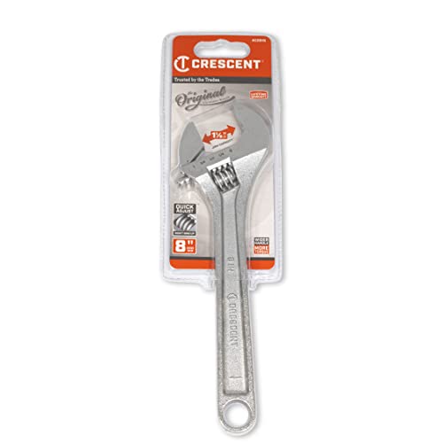 Crescent Adjustable Wrench 8 in. Chrome - style: Adjustable