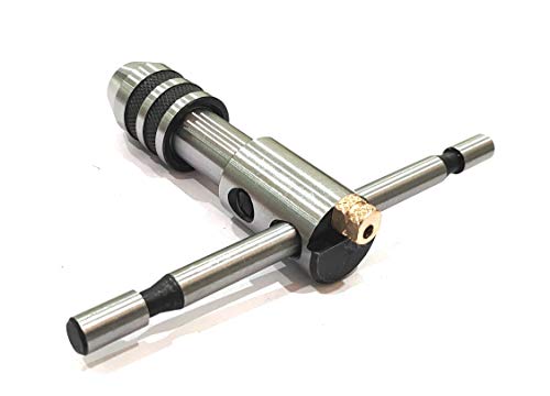 Reversible Ratchet Adjustable Tap Wrench Machine Tools ((5/32'' to 1/4''(4.0 to 6.0 mm)) - size: (5/32" to 1/4" (4.0 to 6.0 mm))
