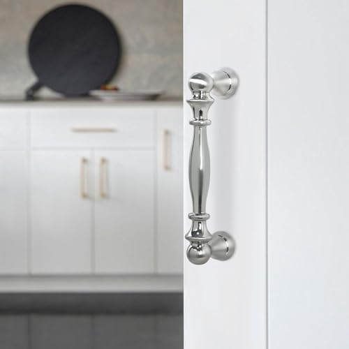 10 Pack 3-3/4 Inch(96mm) Kitchen Cabinet Handles Brushed Satin Nickel Cabinet Pulls Zinc Alloy Drawer Pulls Solid Kitchen Hardware - color: Brushed Satin Nickel, size: 3-3/4'' Hole Center(96mm)