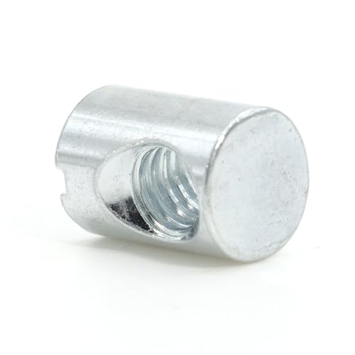 ReplacementScrews Cross Dowel Barrel Nuts Compatible with IKEA Part 100514 (SUNDVIK, MYDAL, HASSELVIKA) (Pack of 8)
