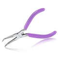 SPEEDWOX Mini Bent Long Nose Pliers, Thin Jaw for Jewelry Craft & Beading - style: Bent Needle Nose Pliers