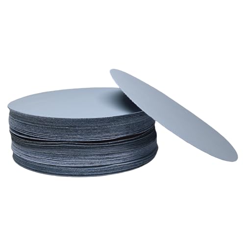 50 PCS 6 Inch Silicon Carbide Wet Dry Hook and Loop Sanding Discs - 1200, 1500, 2000, 3000, 5000 Assorted Grit Waterproof Sandpaper for Automotive Wood Metal Polishing & Sanding (Fine Grit) - style: Fine Grit