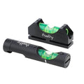 Hawthy Scope Leveling Kit Scope Bubble Level Picatinny Scope Level Magnetic Level Tool Bubble Leveling System - color: Black