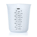 OXO Good Grips 2-Cup Squeeze & Pour Silicone Measuring Cup with Stay-Cool Pattern - size: 2 Cup, style: Cup