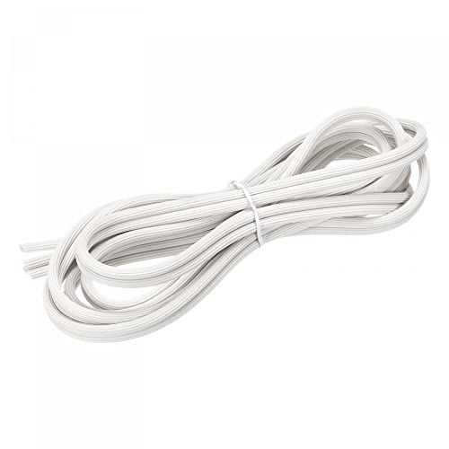 uxcell Screen Spline, 5M/16.4Ft Silicone Sealing Strip 5mm OD White - size: 5mm x 5M