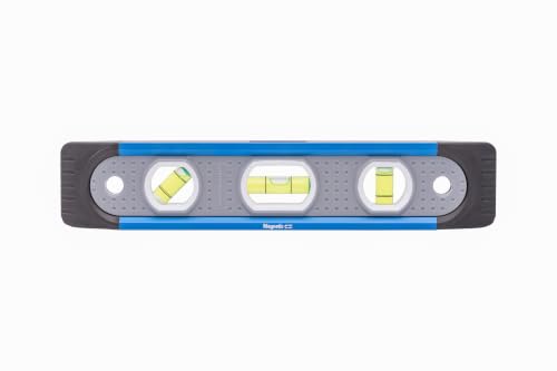 Swanson 9” Shock Resistant Aluminum Torpedo Level, Internal Magnets, TL009M - size: 9" (Pack of 1), style: Magnetic Shock-Resistant Torpedo Level