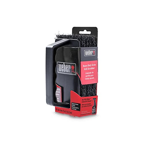 Weber Scubber Grill Grate Scrubber, Black (Pack of 6) - size: (Pack of 6)