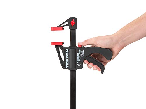 TEKTON 6 Inch Ratchet Bar Clamp / 12 Inch Spreader Set, 2-Piece | CLP51506 - size: 6 in. / 12 in., style: 2 Pack