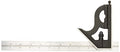 Starrett Steel Combination Square with Square Head, 12" Blade Length