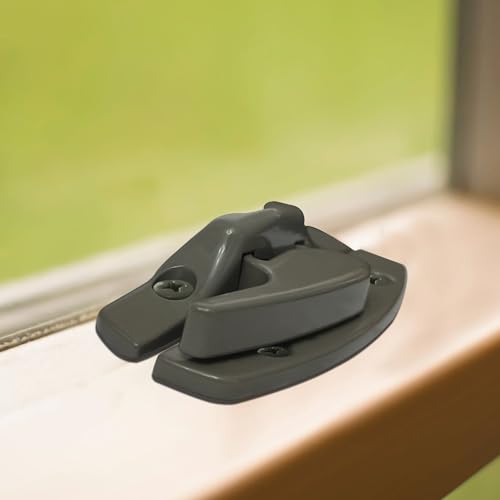 Zinc Sash Lock and Keeper fit for Andersen Sash Lock & Keeper 1968 to Present in Stone Color - color: in Stone Color