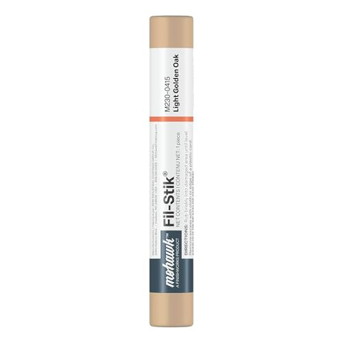 Mohawk Fil-Stik Wax Putty Stick for Wood Repair, Light Golden Oak M230-0415, 1 Count