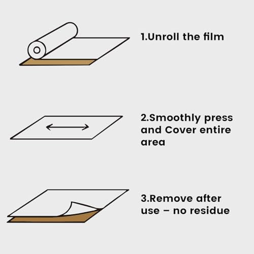 ADHES Carpet Protection Film 24” x 200’ – Self Adhesive - style: Carpet Protection Film