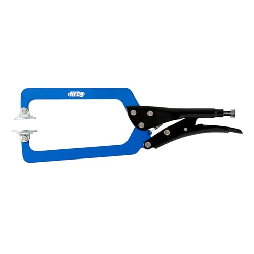 Kreg Wood Project Clamp, Woodworking Clamp, 6" Reach, 5" Clamp Capacity - size: 6 inch
