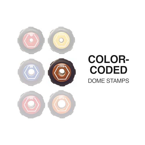 Klein Tools 654716 Heavy-Duty Hollow Shaft Nut Driver, Color-Coded 7/16-Inch Hex, Pass Through Design, 6-Point Socket, and Cushion-Grip Handle - size: 7/16-Inch