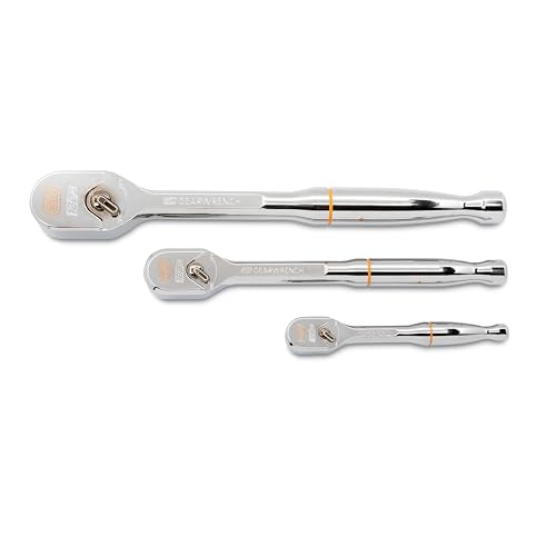 GEARWRENCH 3 Piece 1/4", 3/8" and 1/2" Drive 120XP Ratchet Set | 81206XP - style: Standard