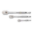 GEARWRENCH 3 Piece 1/4", 3/8" and 1/2" Drive 120XP Ratchet Set | 81206XP - style: Standard